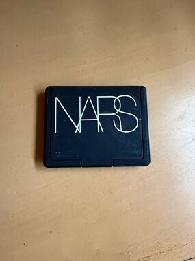 NARS Orgasm Blush Matte Black Compact with White Logo